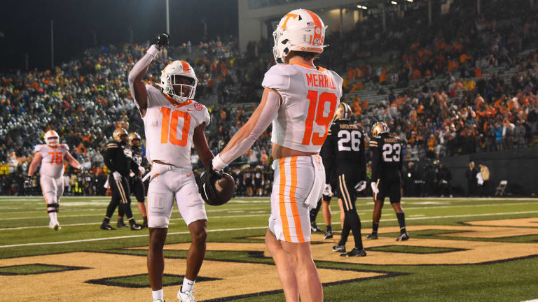 Wake Forest lands Tennessee wide receiver Walker Merrill in transfer portal